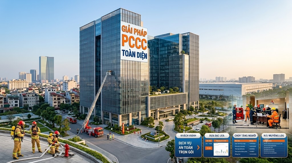 Đối tác PCCC trọn gói cho nhà xưởng, chung cư và công trình công nghiệp