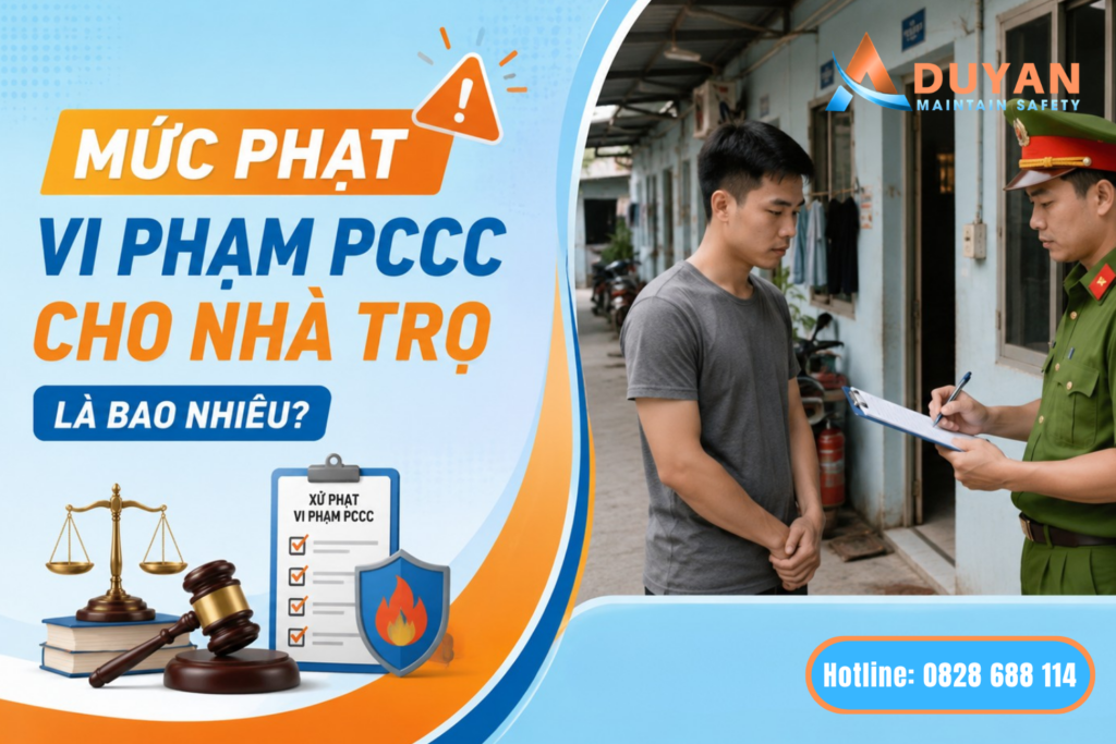 Mức Phạt Vi Phạm PCCC Cho Nhà Trọ Là Bao Nhiêu?
